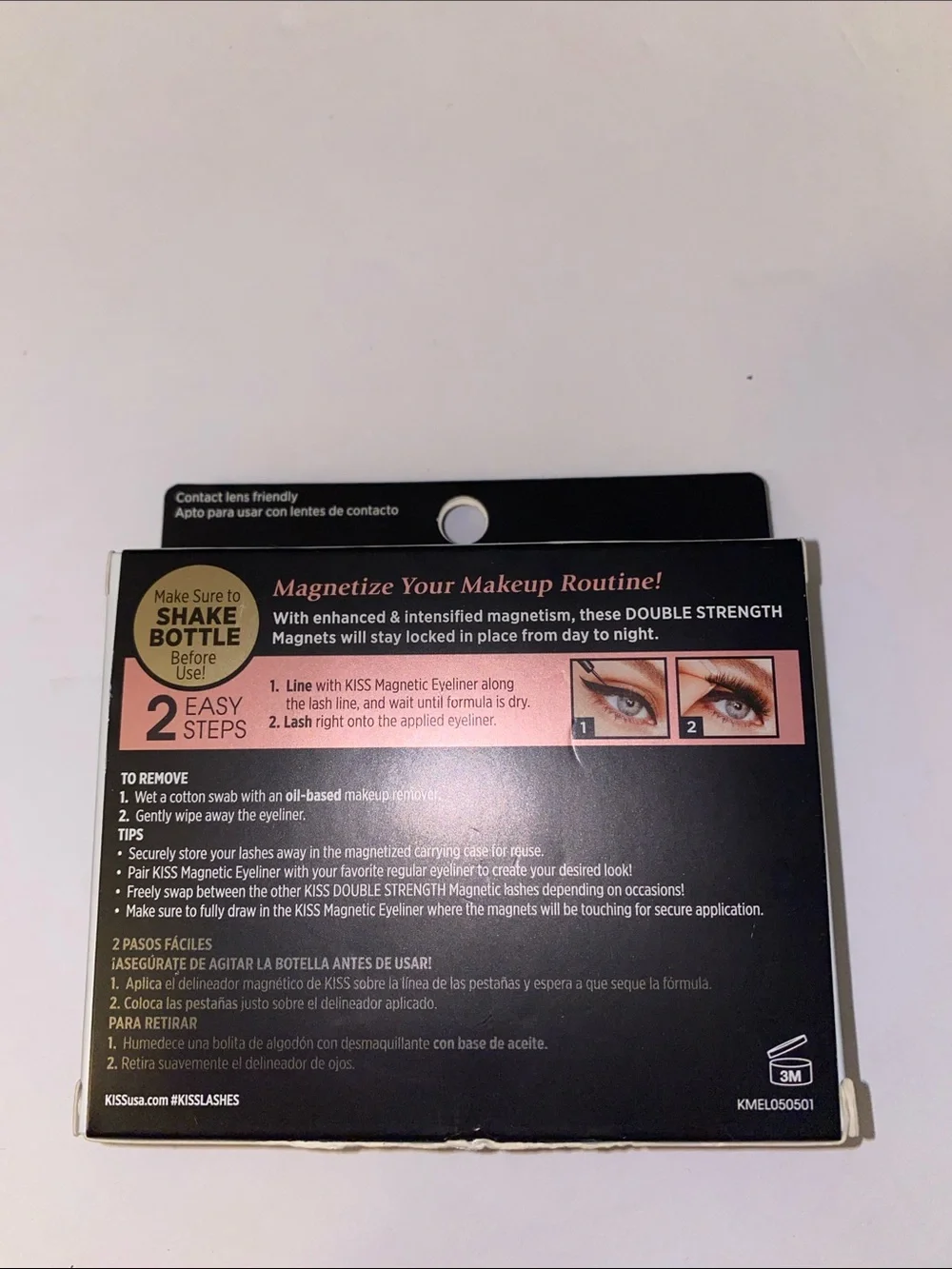 KISS Magnetic Lashes Double Strength Faux Mink Crowd Pleaser
